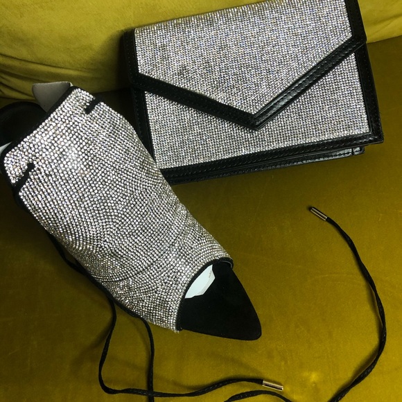 BOGO New black rhinestone bag - Picture 6 of 7